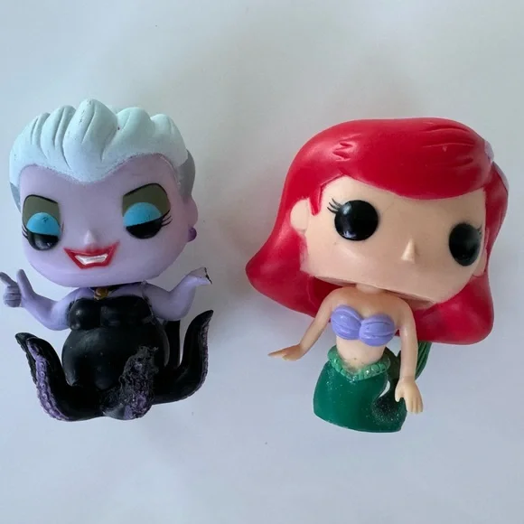 14 Funko Pop: Stranger Things,The little Mermaid, Frozen, Maleficent, Joker
